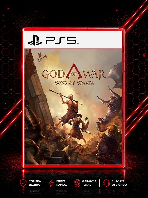 GOD OF WAR SONS OF SPARTA MÍDIA DIGITAL PARA PS5