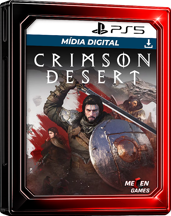 CRIMSON DESERT PS5 MIDIA DIGITAL