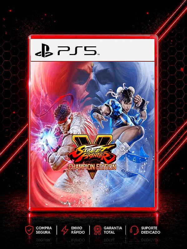 STREET FIGHTER V CHAMPION EDITION MÍDIA DIGITAL PARA PS5