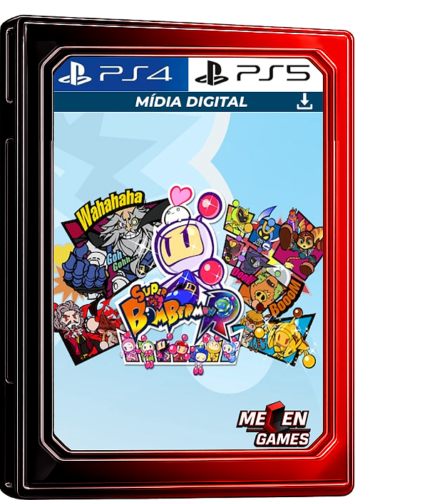 SUPER BOMBERMAN R MÍDIA DIGITAL PS4/PS5