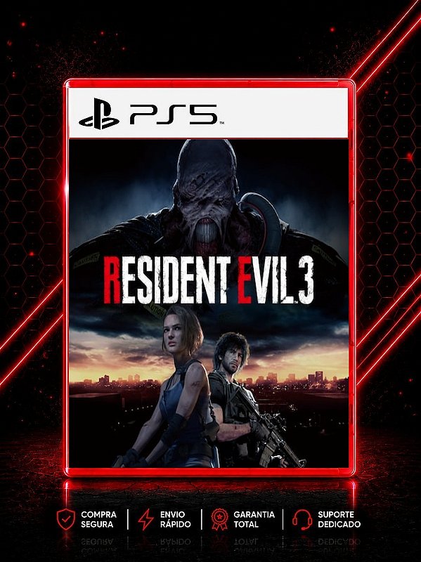 RESIDENT EVIL 3 MÍDIA DIGITAL PARA PS5