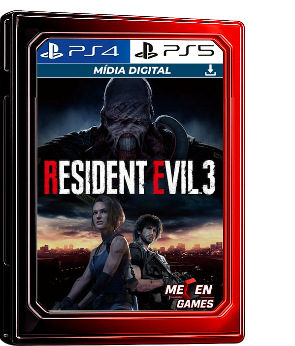 RESIDENT EVIL 3 PS4/PS5 MÍDIA DIGITAL