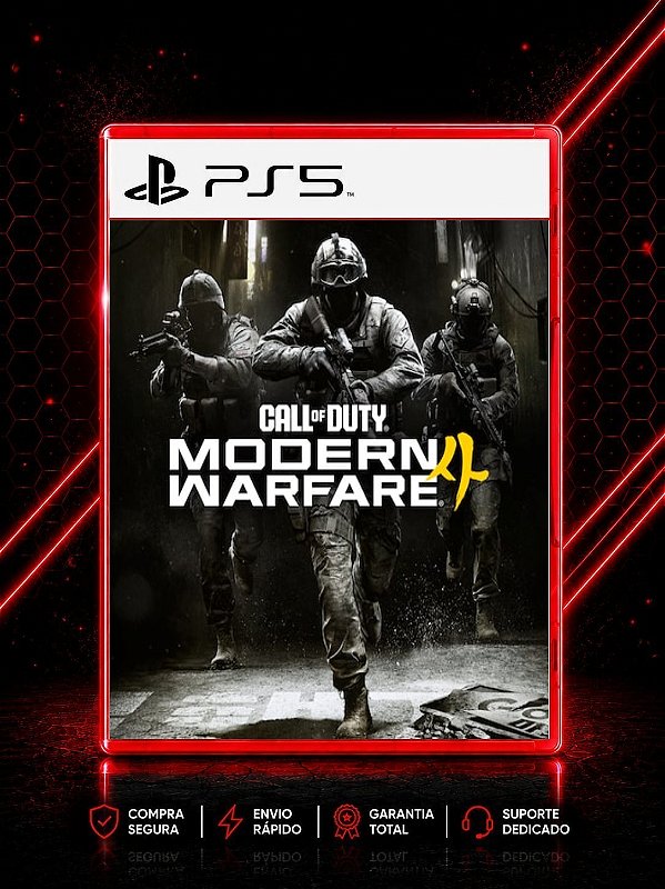 CALL OF DUTY MODERN WARFARE 4 MÍDIA DIGITAL PARA PS5 PRÉ VENDA