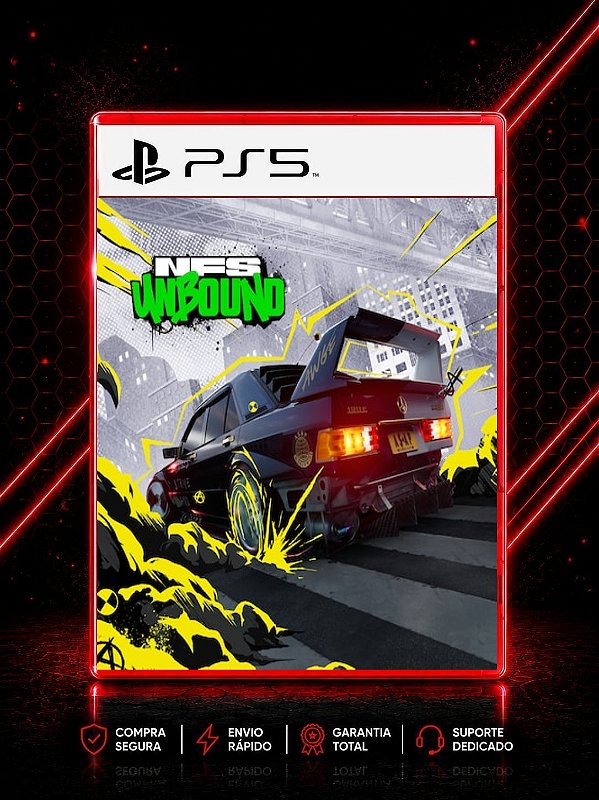 NEED FOR SPEED UNBOUND PS5 MÍDIA DIGITAL