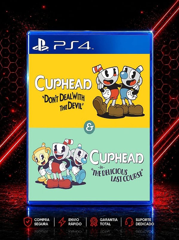 CUPHEAD & THE DELICIOUS LAST COURSE MÍDIA DIGITAL PARA PS4