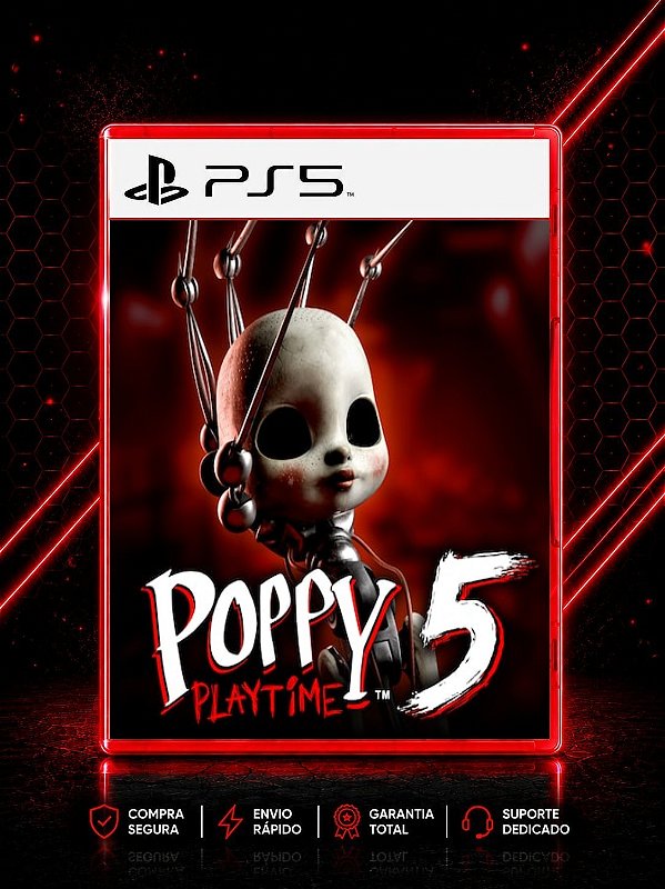 POPPY PLAYTIME: CAPITULO 5 MÍDIA DIGITAL PARA PS5