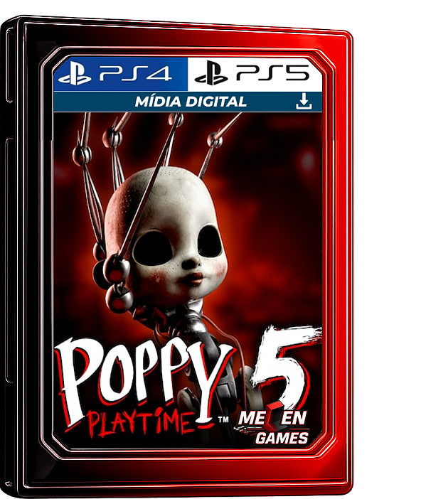 Poppy Playtime: Capítulo 5 PS4/PS5 MÍDIA DIGITAL