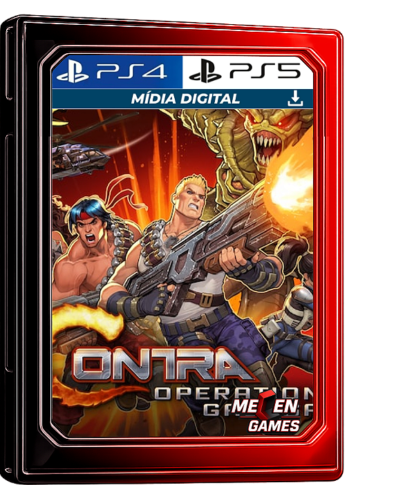 CONTRA: OPERATION GALUGA PS4/PS5 MÍDIA DIGITAL