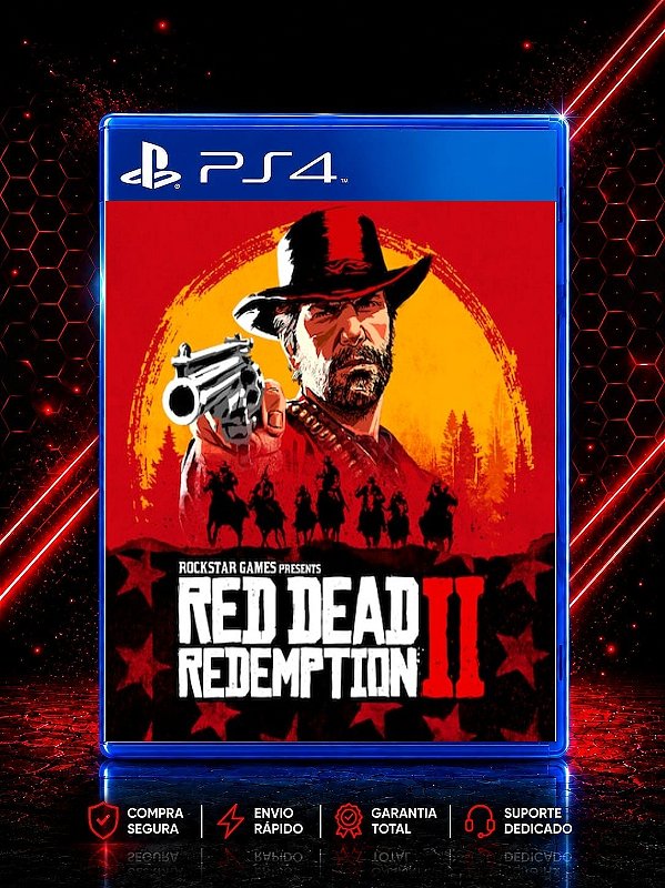RED DEAD REDEMPTION 2 MÍDIA DIGITAL PARA PS4