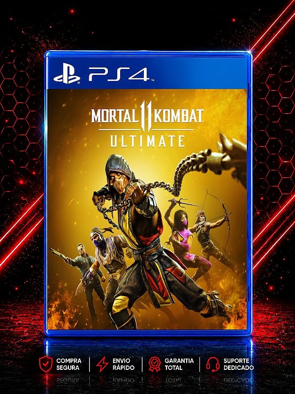 MORTAL KOMBAT 11 ULTIMATE MÍDIA DIGITAL PARA PS4