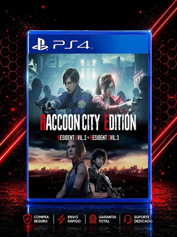 RACCOON CITY EDITION MÍDIA DIGITAL PARA PS4