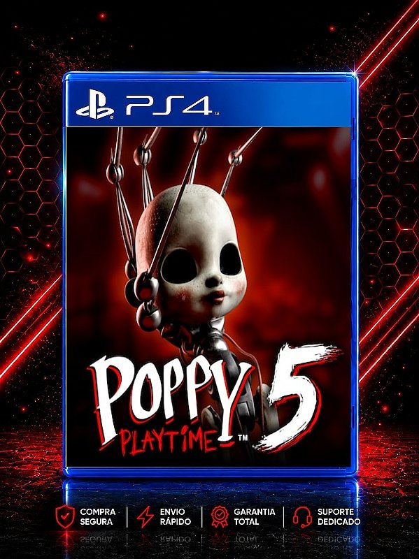 POPPY PLAYTIME: CAPITULO 5 MÍDIA DIGITAL PARA PS4