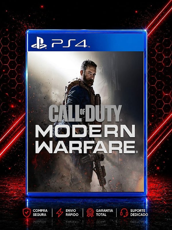 CALL OF DUTY MODERN WARFARE MÍDIA DIGITAL PARA PS4