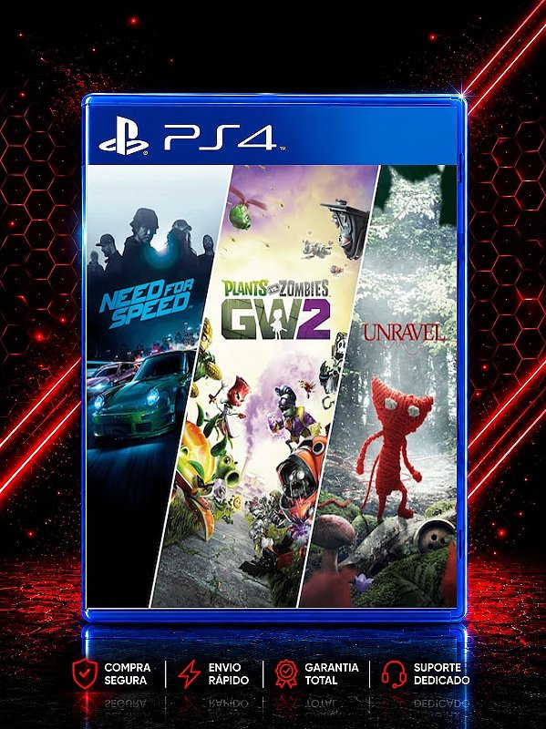 PACOTE FAMILIAR EA MÍDIA DIGITAL PARA PS4