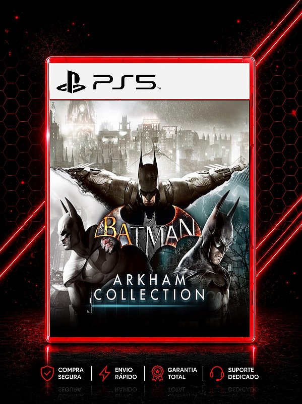 BATMAN ARKHAM COLLECTION MÍDIA DIGITAL PARA PS5
