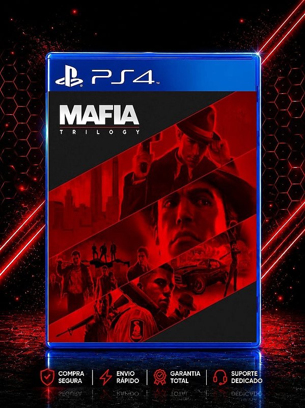MAFIA TRILOGIA MÍDIA DIGITAL PARA PS4