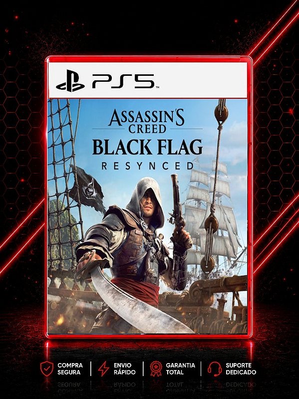 ASSASSIN'S CREED BLACK FLAG RESYNCED PARA PS5