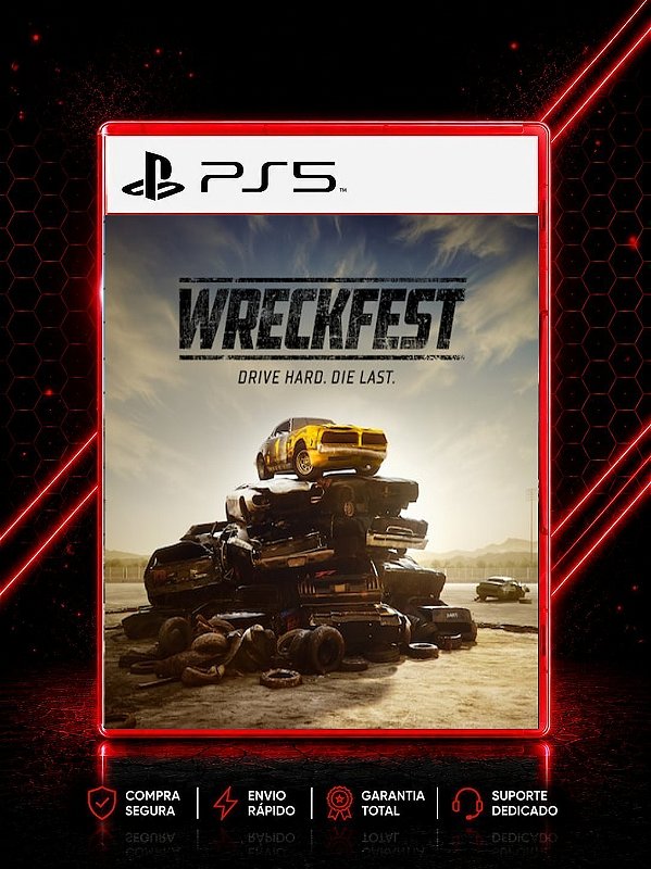 WRECKFEST MÍDIA DIGITAL PARA PS5