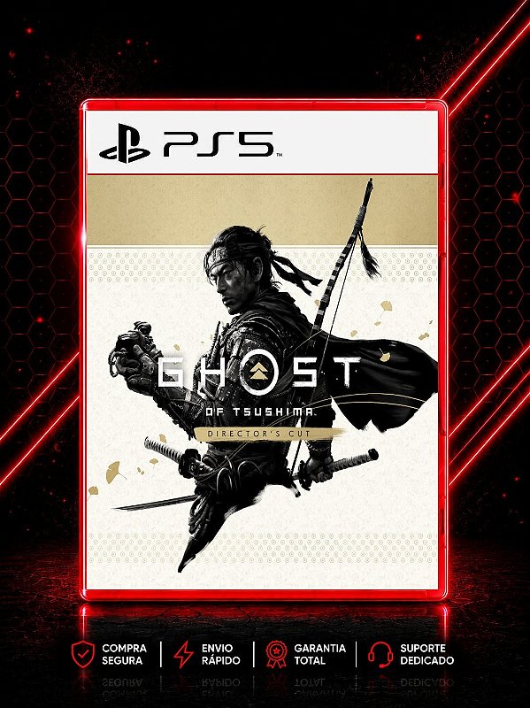 GHOST OF TSUSHIMA: VERSÃO DIRETOR MÍDIA DIGITAL PARA PS5