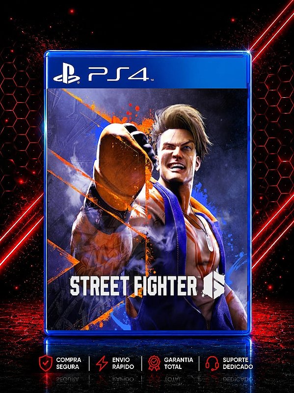 STREET FIGHTER 6 MÍDIA DIGITAL PARA PS4