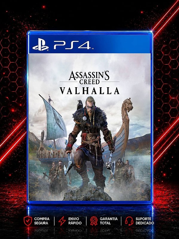 ASSASSINS CREED VALHALLA MÍDIA DIGITAL PARA PS4