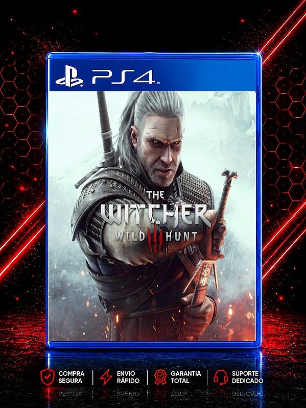 THE WITCHER 3: WILD HUNT MÍDIA PARA PS4