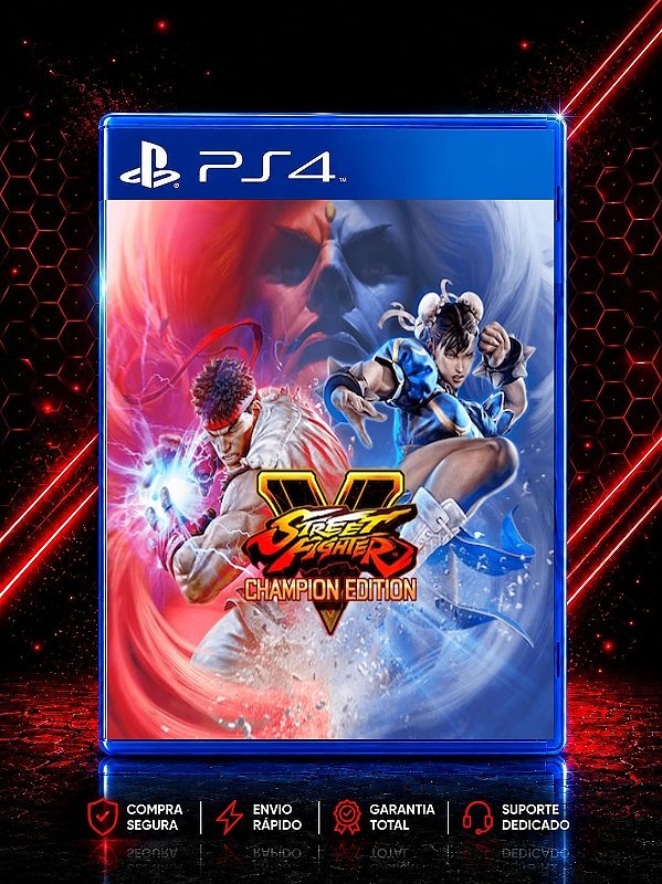 STREET FIGHTER V CHAMPION EDITION MÍDIA DIGITAL PARA PS4