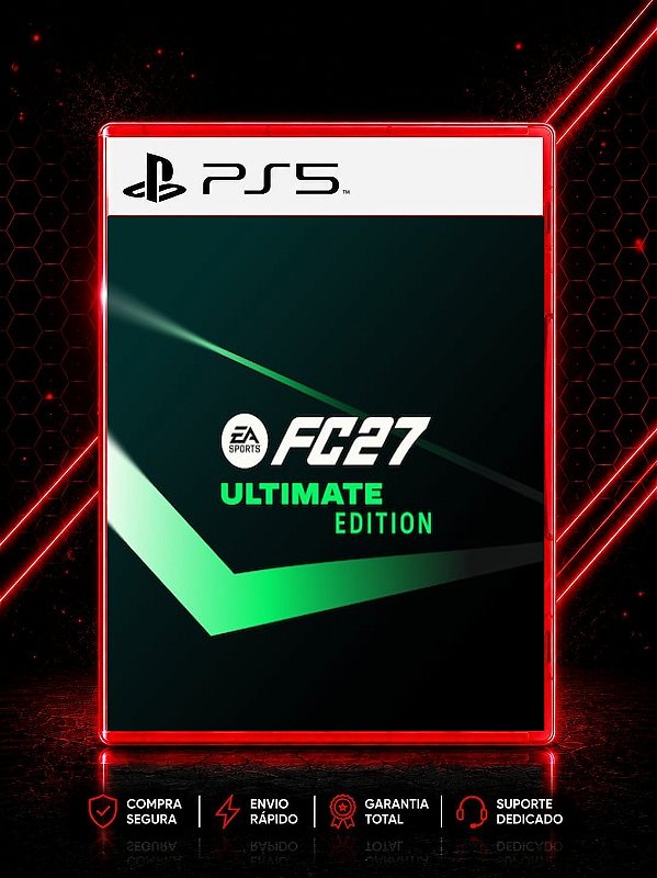 PRÉ VENDA EA SPORTS FC 27 FIFA EDIÇÃO ULTIMATE MÍDIA DIGITAL PARA PS5