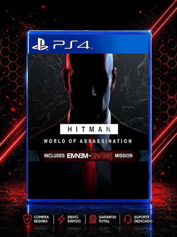 HITMAN WORLD OF ASSASSINATION MÍDIA DIGITAL PARA PS4