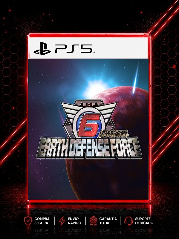 EARTH DEFENSE FORCE 6 MÍDIA DIGITAL PARA PS5