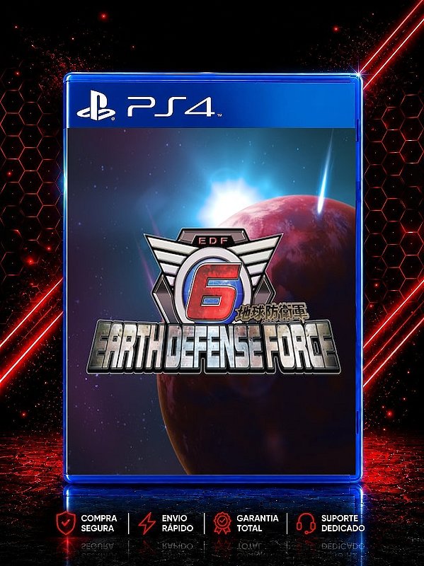 EARTH DEFENSE FORCE 6 MÍDIA DIGITAL PARA PS4