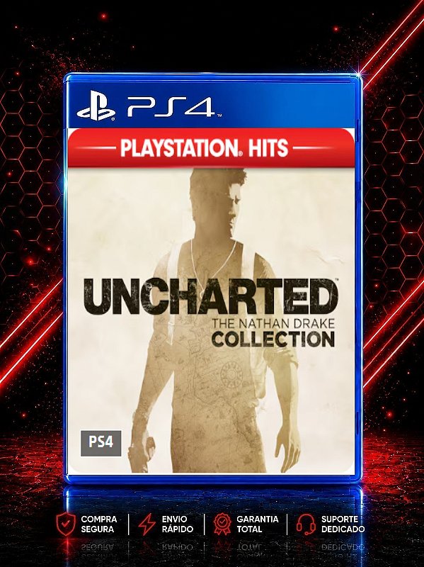 UNCHARTED THE NATHAN DRAKE COLLECTION MÍDIA DIGITAL PARA PS4