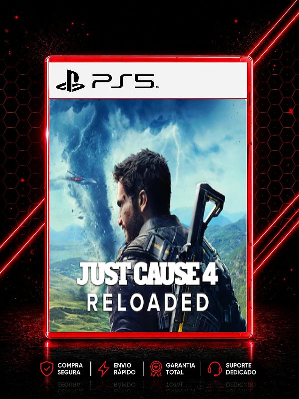 JUST CAUSE 4 RELOADED MÍDIA DIGITAL PARA PS5