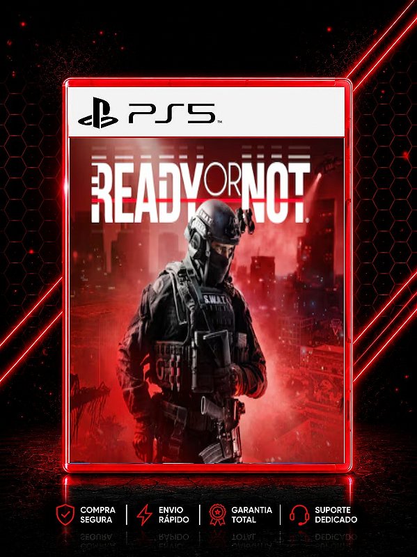 READY OR NOT MÍDIA DIGITAL PARA PS5