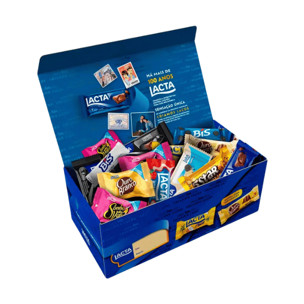 Caixa de Bombom Lacta – 250,6g