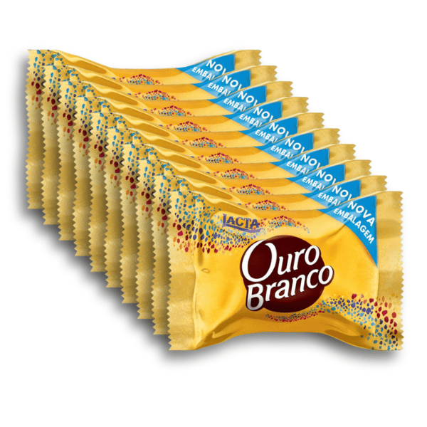 Kit com 10 Bombons - Ouro Branco – 20g