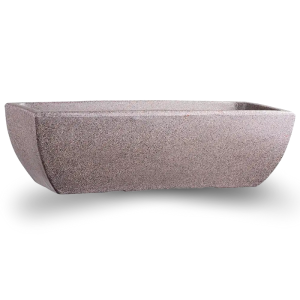 Vaso Jardineira Afort 60cm – Polietileno Resistente para Plantas