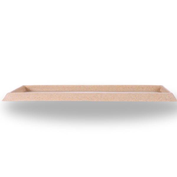 Prato Jardineira 60 cm Bege – Polietileno com Proteção UV