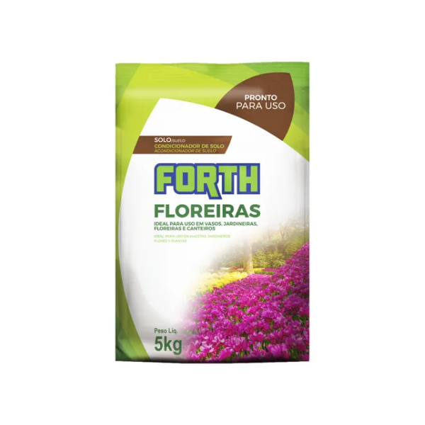 Forth Condicionador Para Floreiras 5kg Substrato Pronto