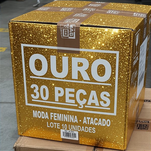 LOTE OURO 30 PEÇAS PROMO ⚡