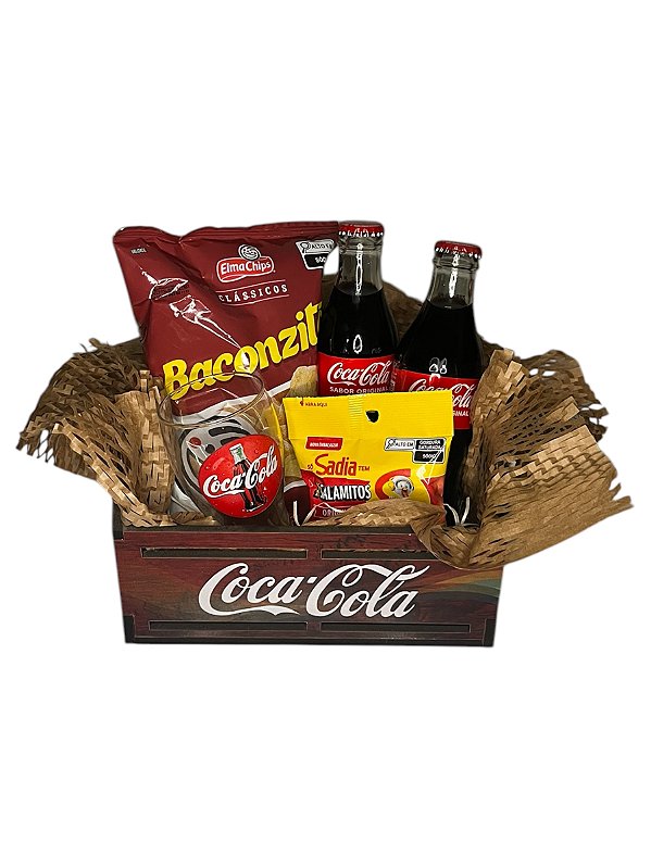 Petiscolândia - Cesta de Petiscos e Coca-Cola