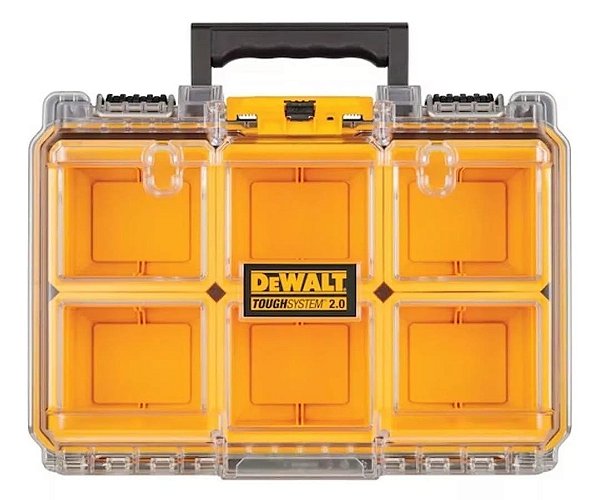 Caixa Organizadora Parafusos Bits Dewalt 6 Copos - Dwst08020