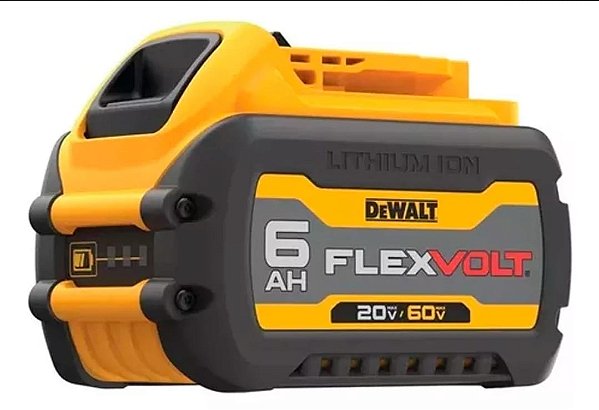 BATERIA LI-ION FLEXVOLT MAX 20/60V 6,0AH - DCB606-B3