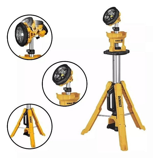 Torre De Iluminação Dewalt 20v Max* - DCL079b