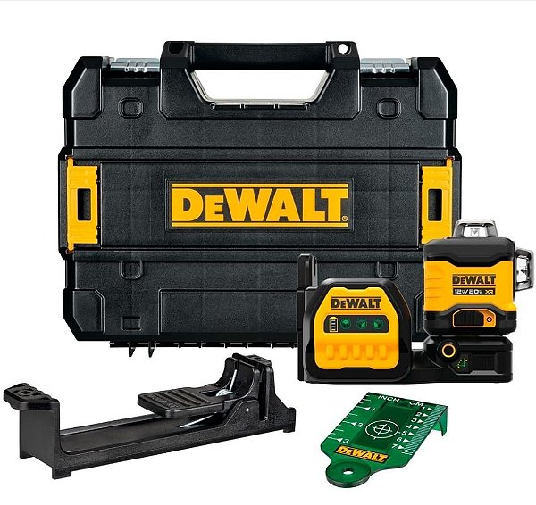 NIVEL LASER 3X360 12V/20 V SEM CARREG/BAT DEWALT - DCLE34030GB