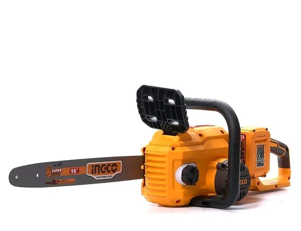 MOTOSSERRA BRUSHLESS INGCO 16POL A BATERIA 40V (20+20) LINHA P20S C 2 BAT DE 4.0AH CARREG 2 PORTAS