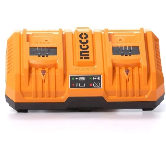 Carregador Inteligente 20 V 2 Portas Linha P20S INGCO - FCLI2082-9