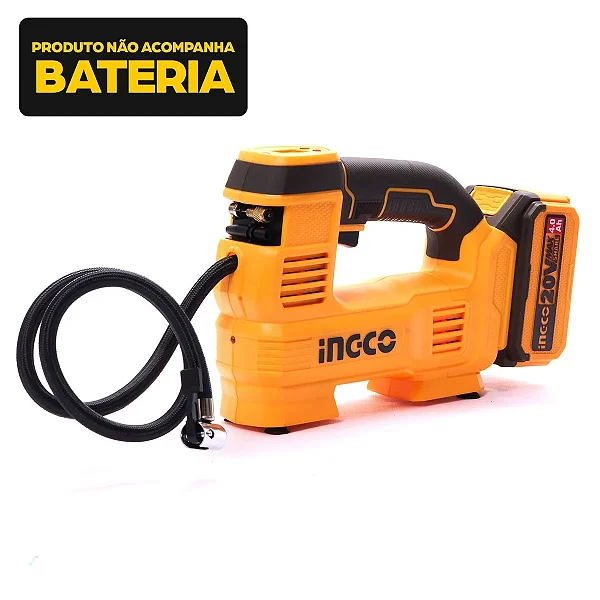 Compressor Automotivo 160 Psi 20 V Linha P20S INGCO - CACLI2012
