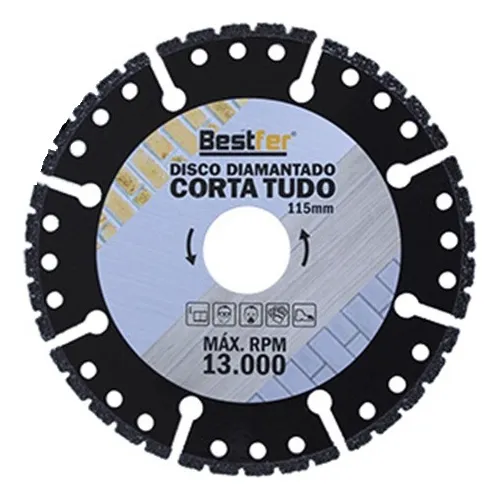 DISCO DIAMANTADO MULTICORTE -  4,5POL - BFH2911