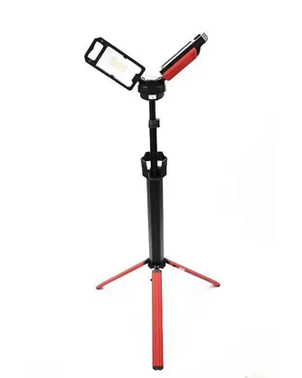 Luz de Trabalho Thunderbolt 5000 Lumens Recarregavel c/ Tripe de Aluminio Articulado EXPERT - LUZ EXPERT